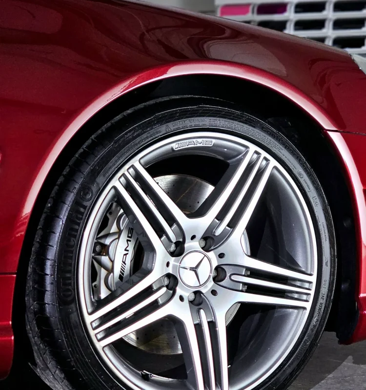 Deatailing zabezpieczenie kół SL63 AMG