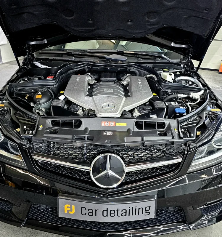 Detailing komora silnika 2, C63 AMG