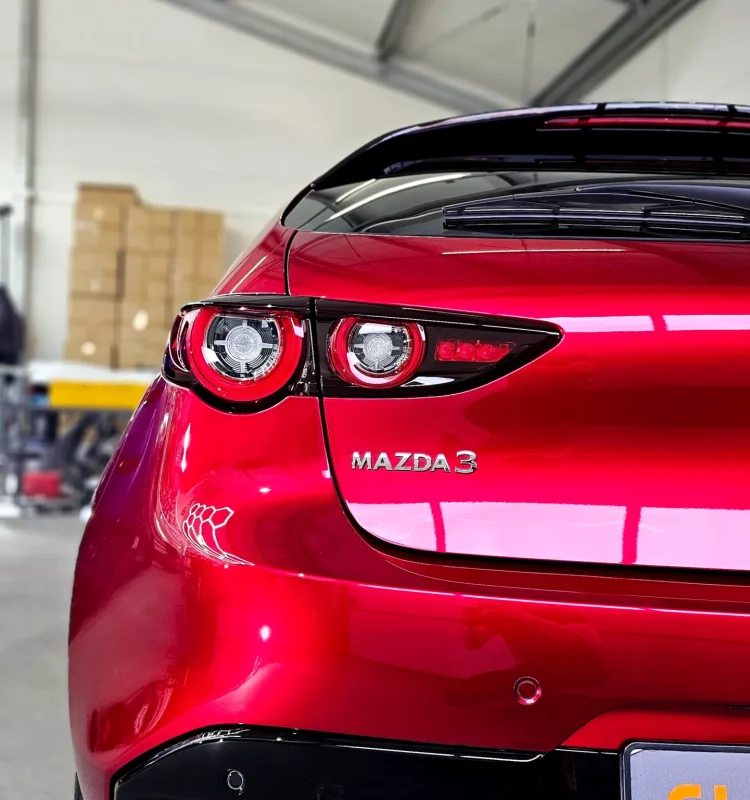 Realizacja Mazda 3 komplet powlok ceramicznych 6